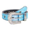 Rhinestone Sequin - Blue BB Belt